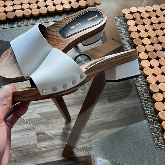 Proenza Schouler Katty 34P5 in Seta Lux Bone - Picture 5 of 8